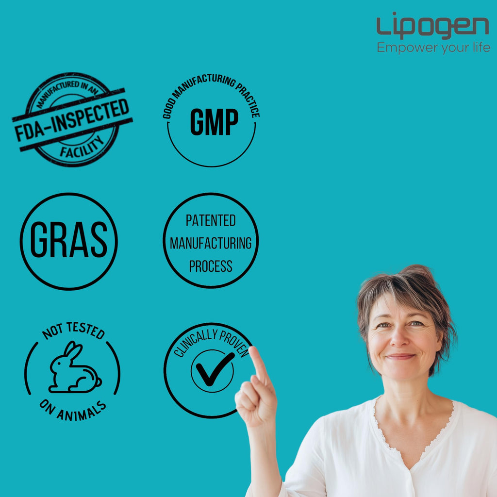Lipogen PSPA Stress Relief Supplement Cortisol Manager - 90 Softgels - image 8