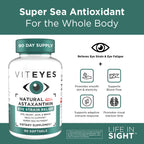 Viteyes Natural Astaxanthin Eye Strain Relief - 90 Softgels - image 4
