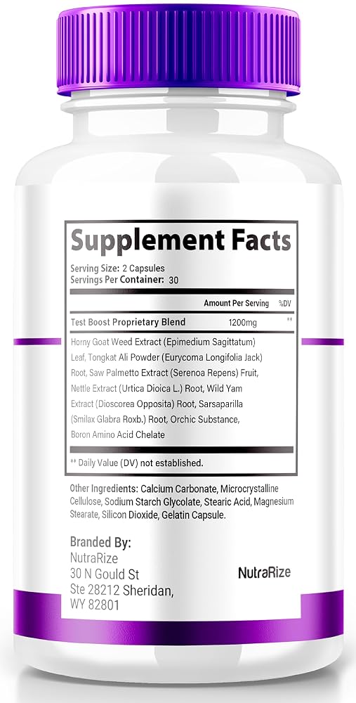 NutraRize Erexo Plus Advanced Male Capsules - 120 Capsules - image 2