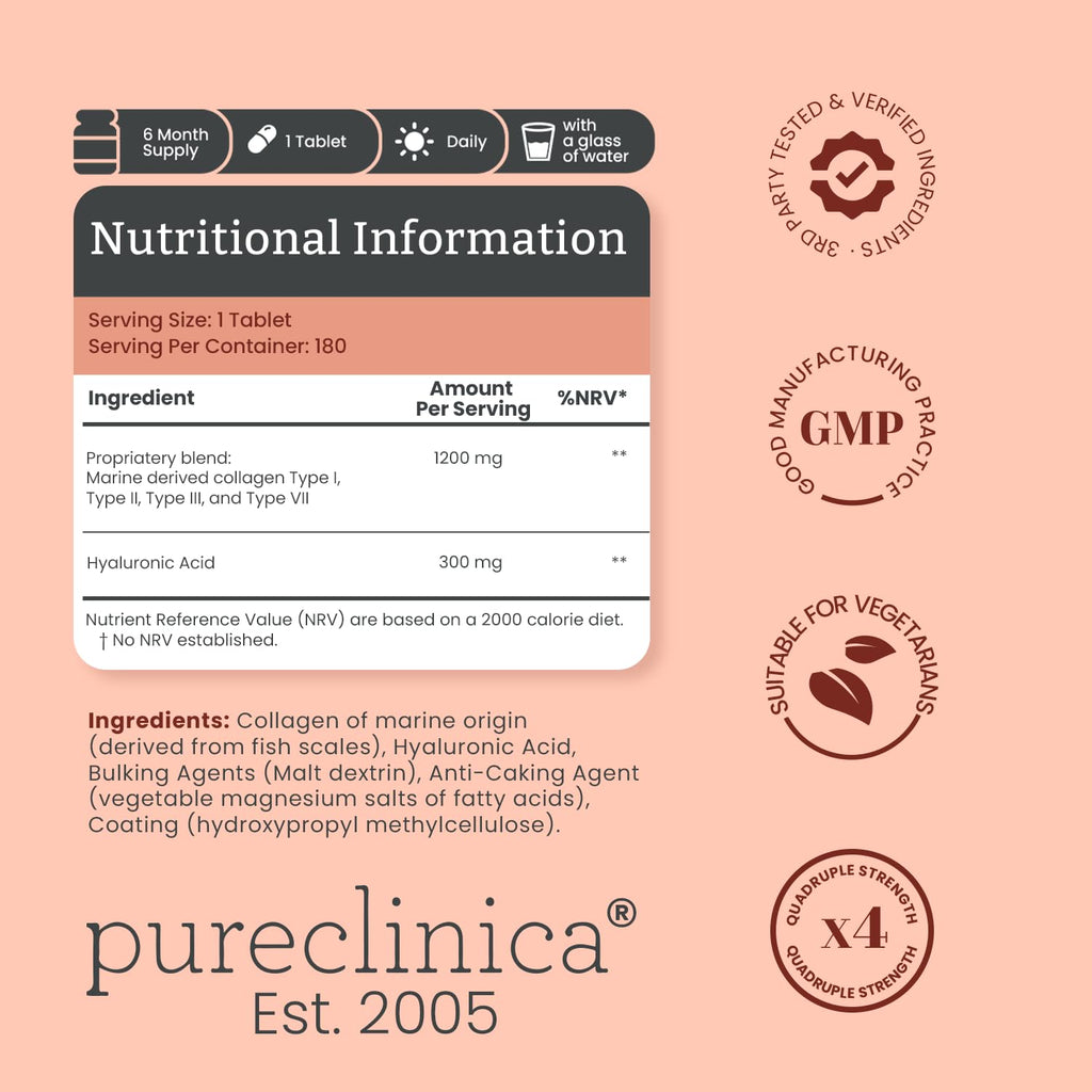 pureclinica UltraColl Collagen & Hyaluronic