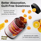 ZEBORA CoQ10 200mg Gummies, Orange Flavor - 90 Gummies - image 5