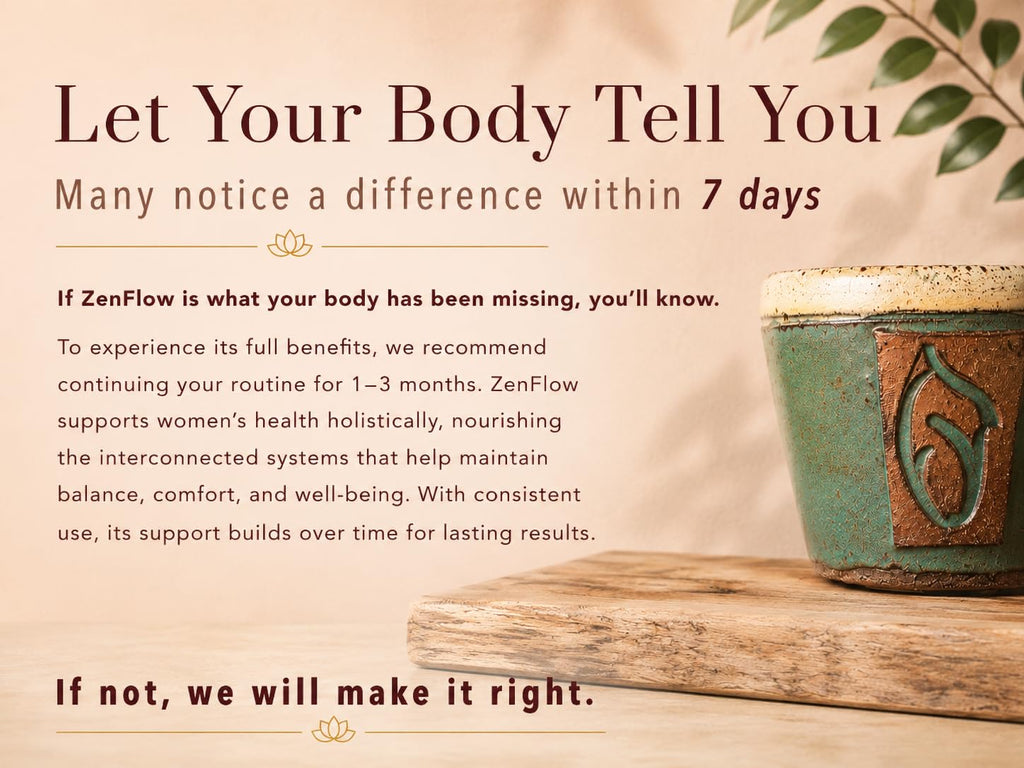 Zeroality ZenFlow PMS and Menstrual Support - 32 Packets - image 8
