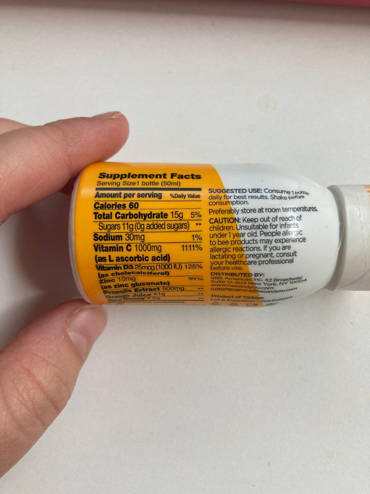 BEE & YOU Immune Support Propolis Shot - 12 Bottles - image 10