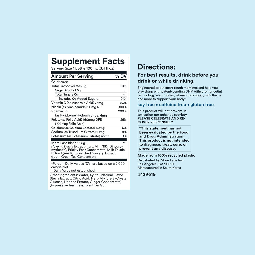 More Labs Morning Recovery Electrolyte