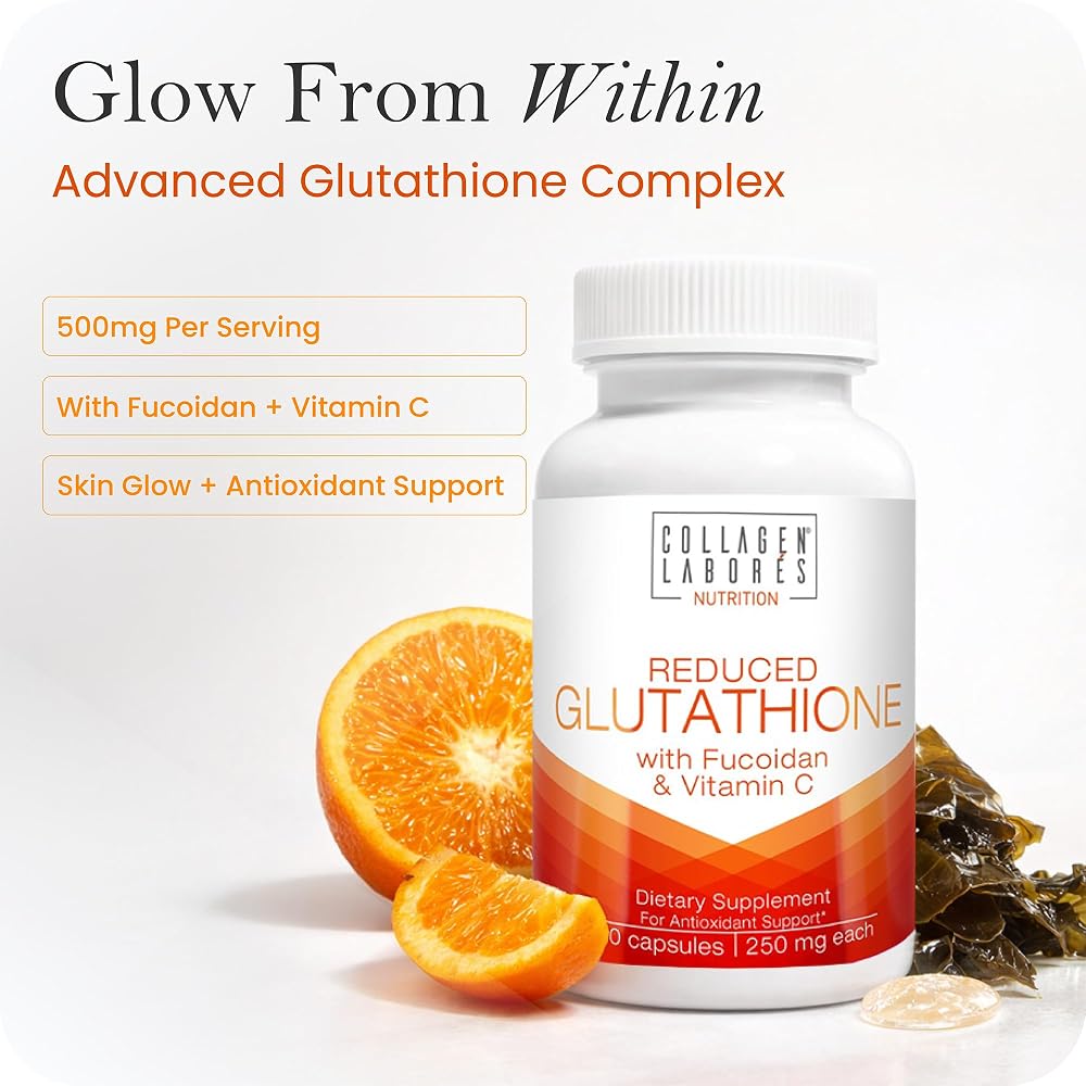 Collagen Laborés Advanced Glutathione Complex 500mg - 60 Capsules - image 2