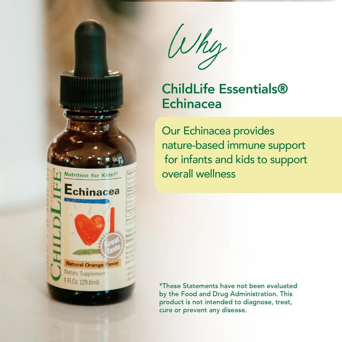 ChildLife Essentials Echinacea for Kids Immune Support - 1 Fl Oz - image 3