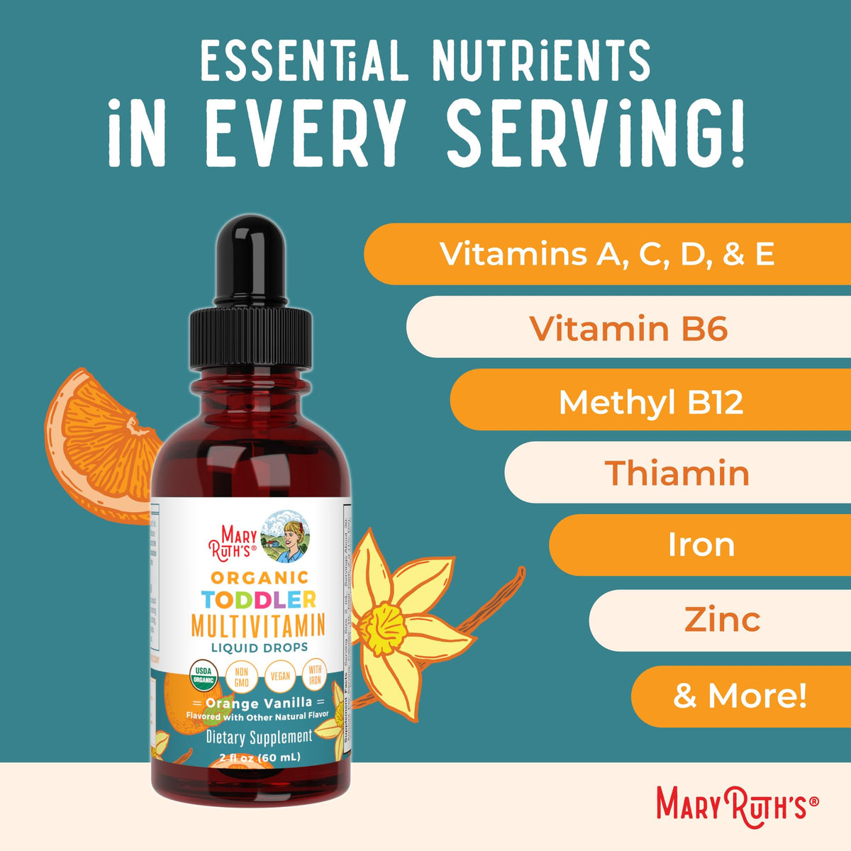 Multivitamin (Small Bottles) by MaryRuth's