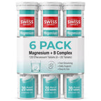 Swiss Imports Effervescent Magnesium + B Complex Dietary Supplement