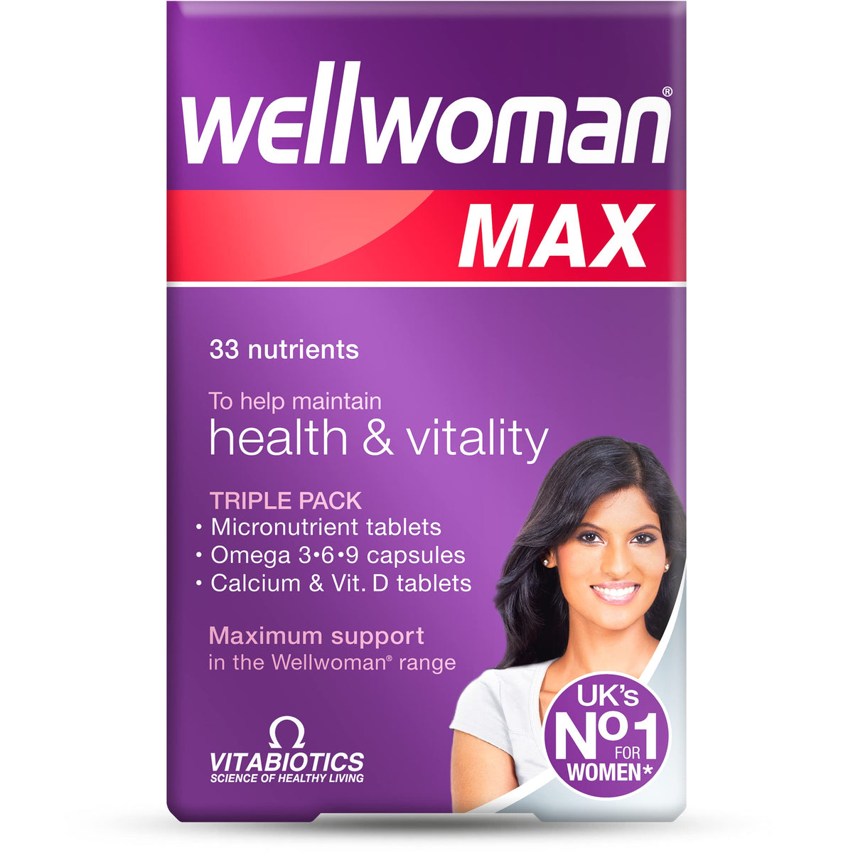 Wellwoman Max Multivitamin - 84 Capsules