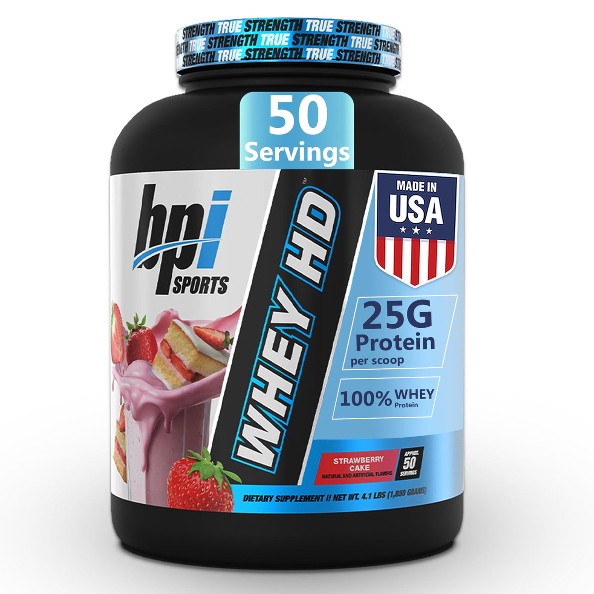 BPI Sports Whey Hd Ultra Premium Protein Powder