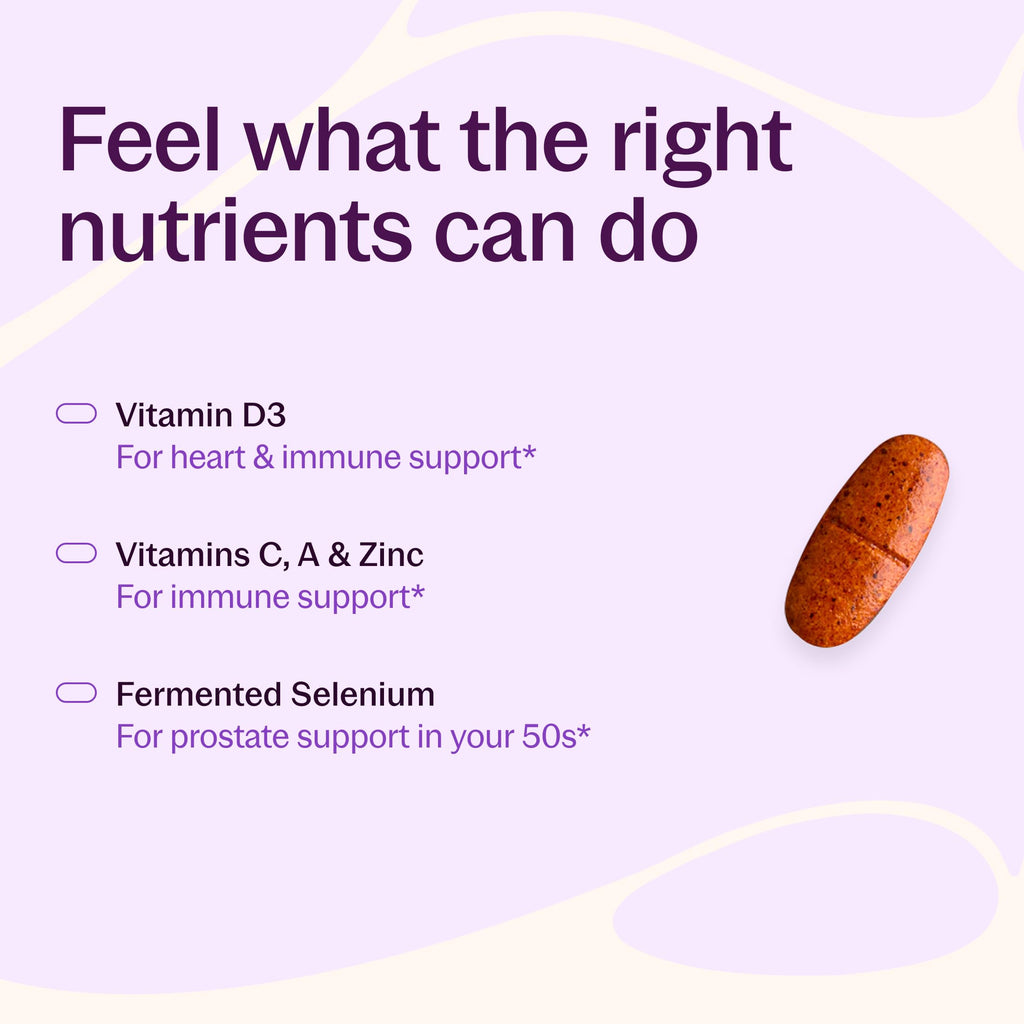 New Chapter Multivitamin for 50 Plus Immune Support
