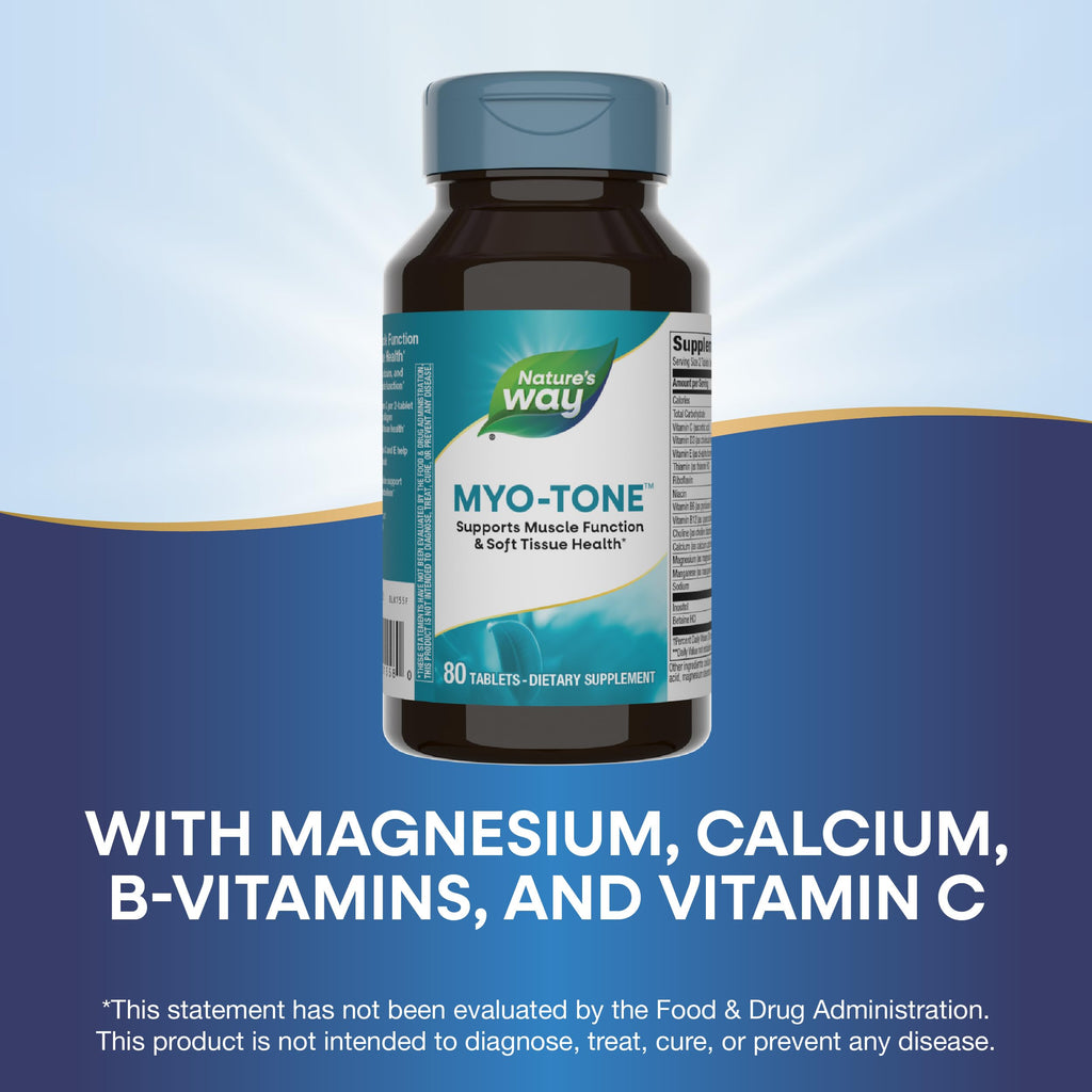 Nature's Way Myo-Tone Muscle Support - 160 Tablets - image 5