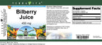 Terravita Bilberry Juice 450 mg - 100 Capsules - image 2