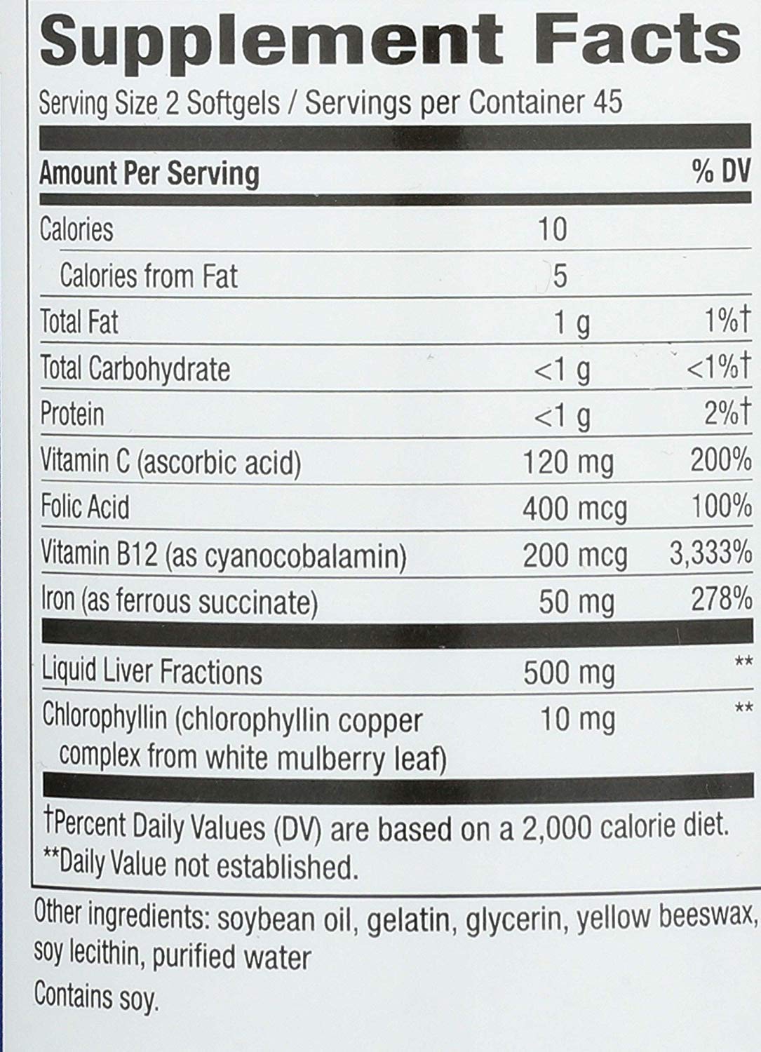 Xllent Enzymatic Therapy Ultimate Iron - 90 Tablets - image 2