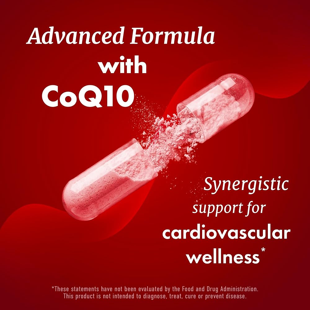 Purely Holistic Red Yeast Rice with CoQ10 Heart Health Support - 120 Capsules - image 5