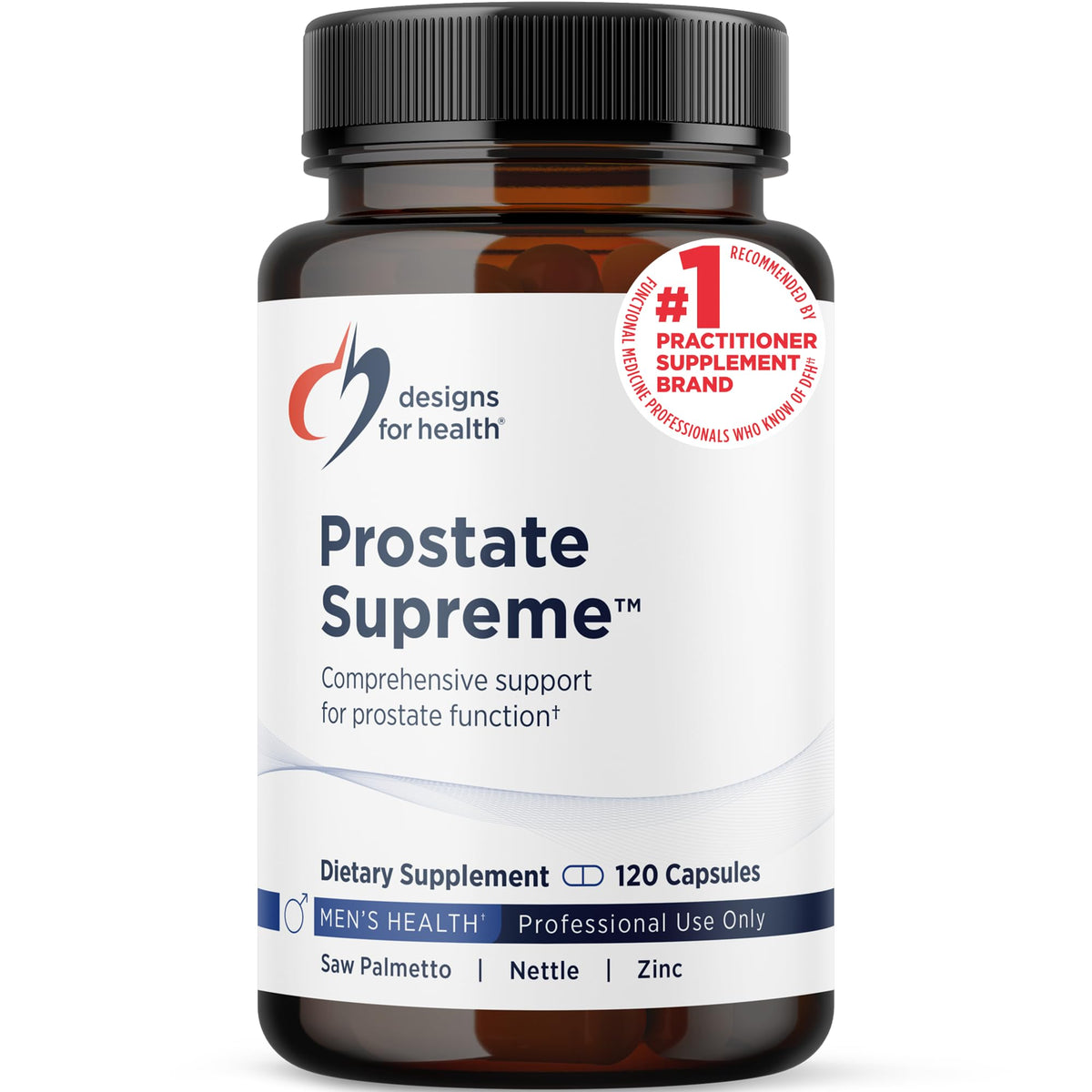 Designs for Health Prostate Supreme Saw Palmetto - 120 Capsules
