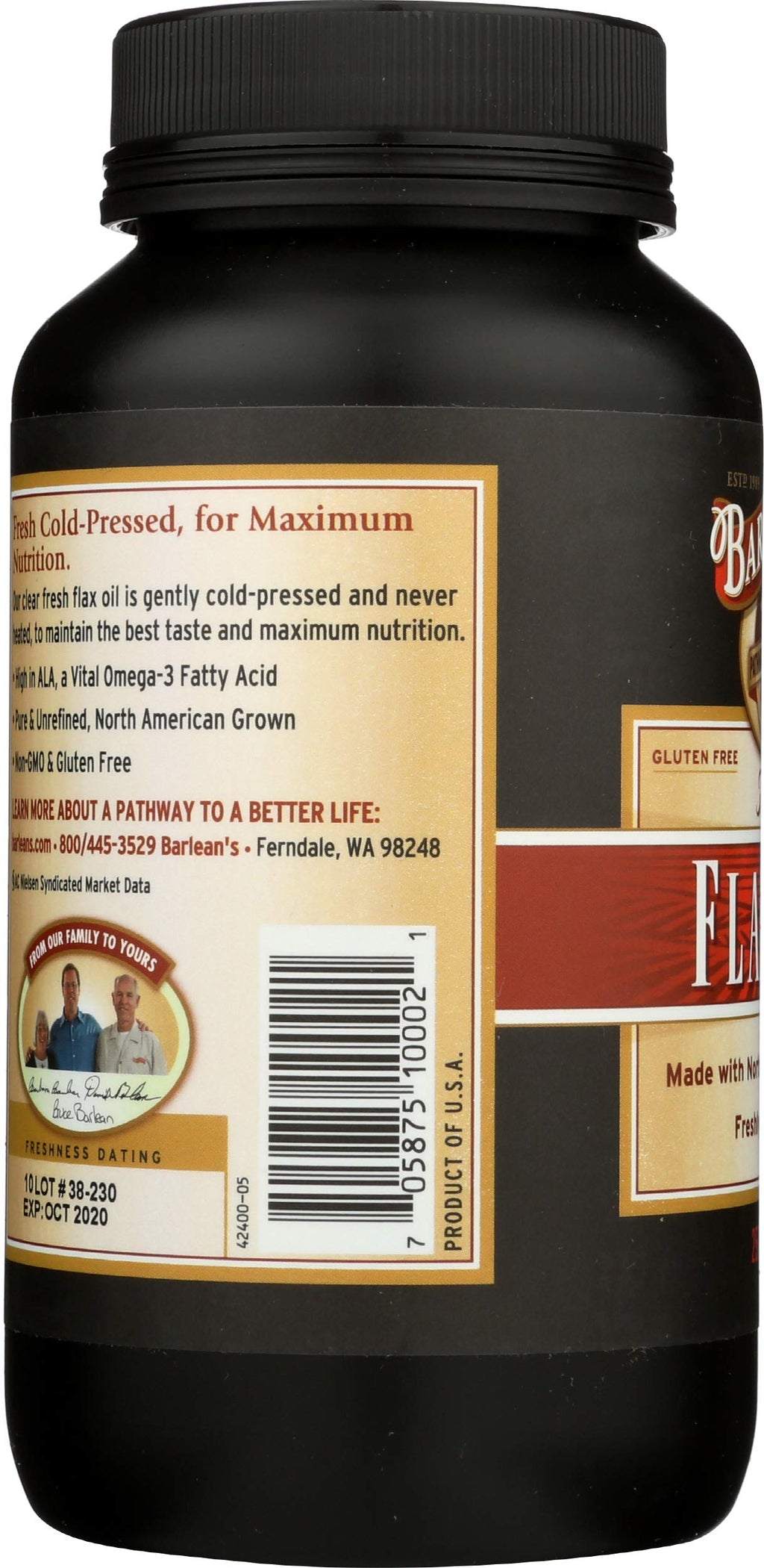 Barlean's Flax Oil Caps - 250 Softgels - image 6