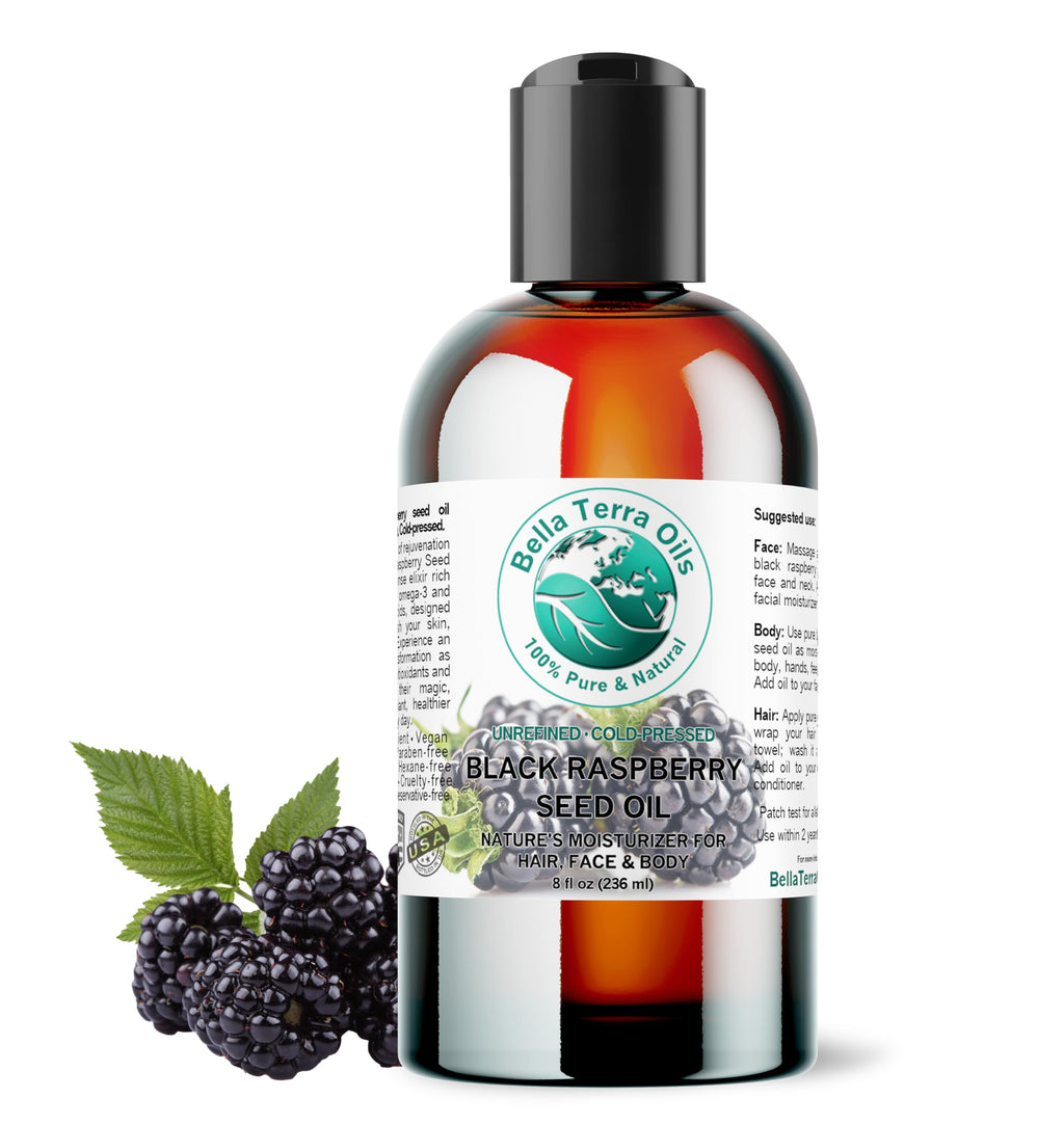 Bella Terra Oils Black Raspberry Seed Oil - 8 fl oz