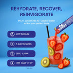 GoHydrate Instant Hydration Powder Packets - Low Sodium Electrolytes