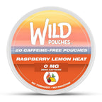 Wild 20 x 0mg Lemon Heat Nicotine Free Pouches No Caffeine - Variation