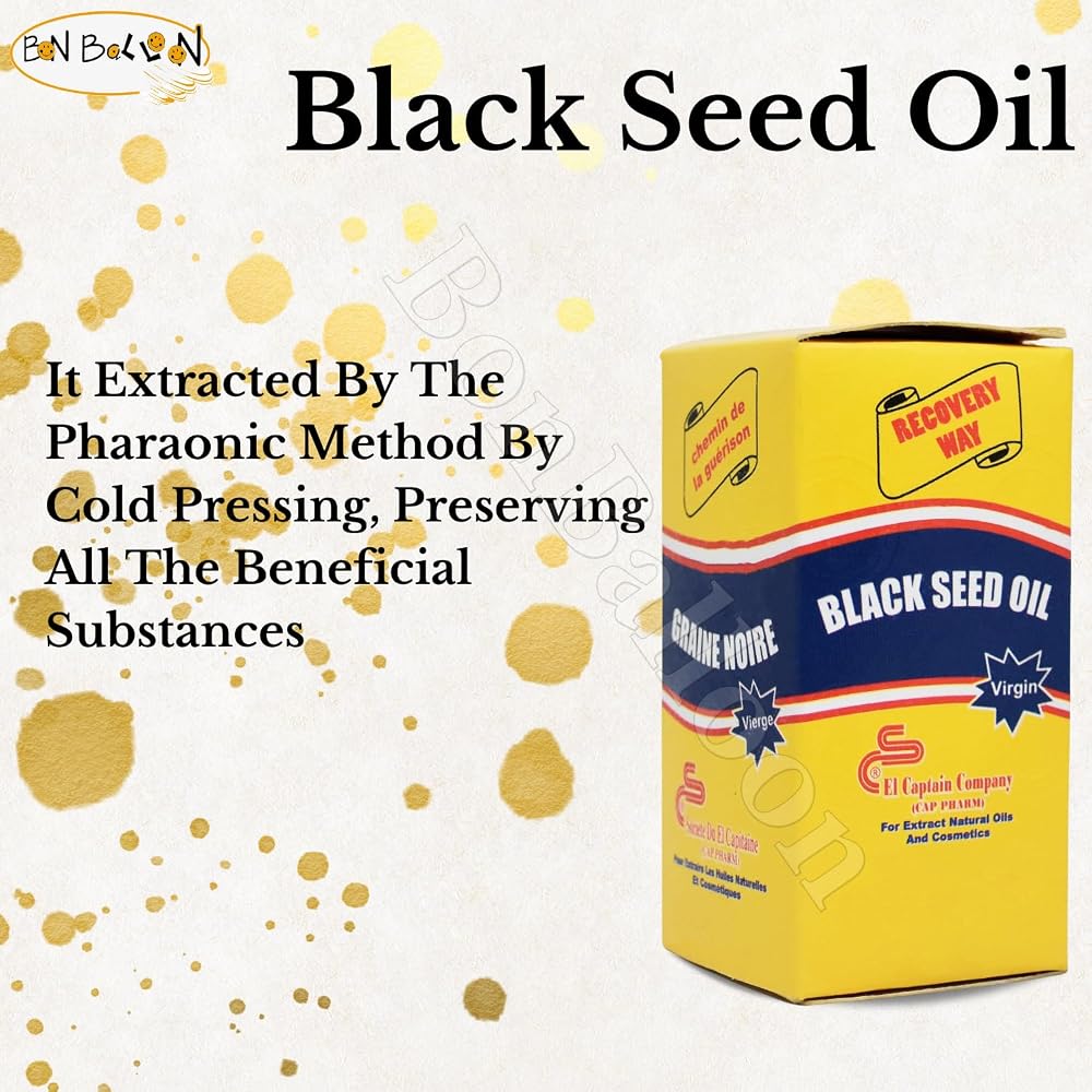 bonballoon Black Seed Oil El Captain Pure Cold Pressed ElCaptain Al - image 3
