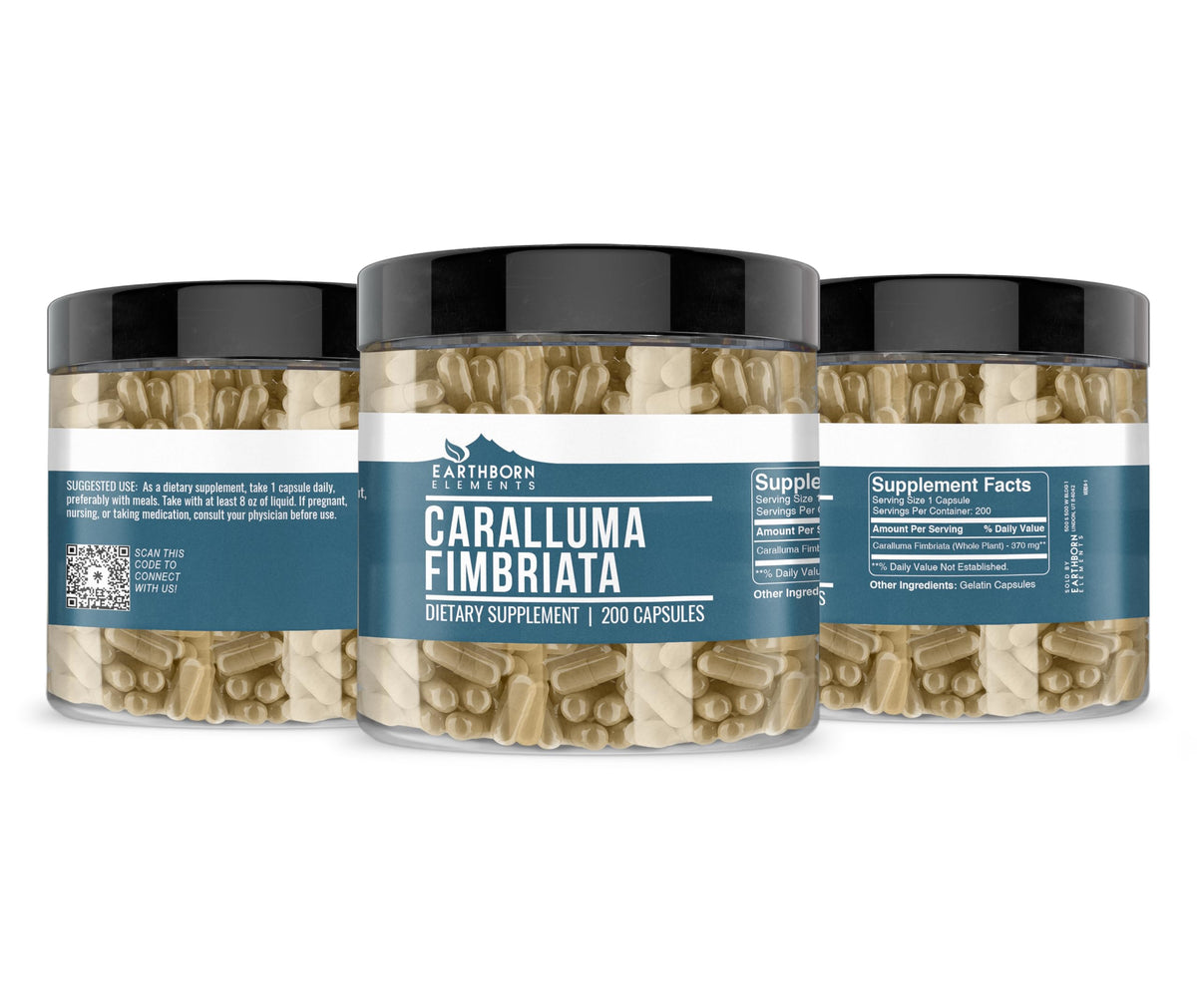 Earthborn Elements Caralluma Fimbriata Appetite Control - 200 Capsules - image 4