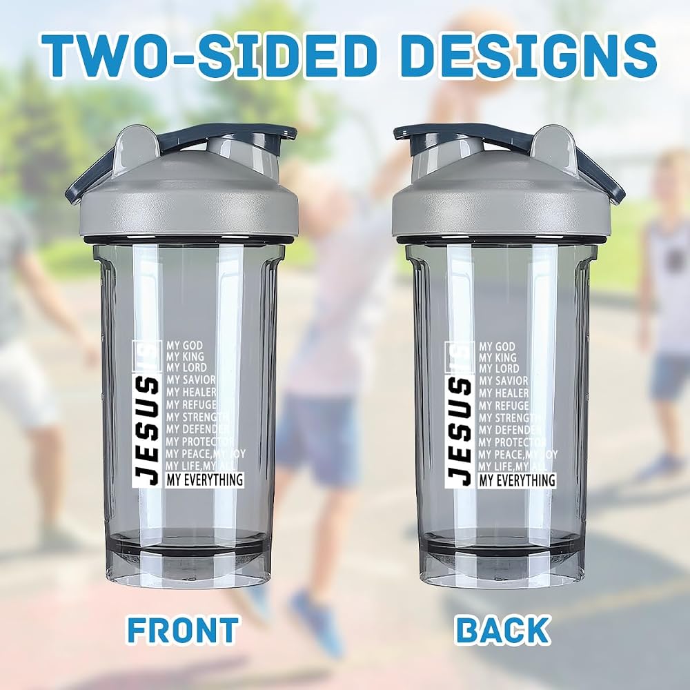 generic Shaker Cup,Fashion Theme Pattern Shaker Bottle Leak-proof