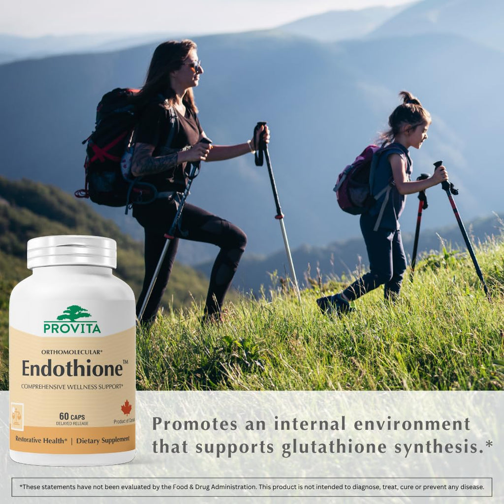 PROVITA Endothione Glutathione Booster - 60 Vegetarian Capsules - image 4