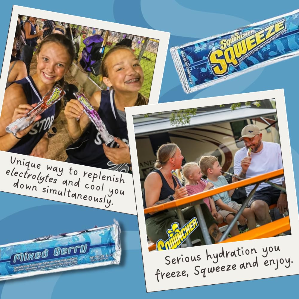 Sqwincher Sqweeze Electrolyte Replenishing Freeze Pops - 10 Pack - image 4