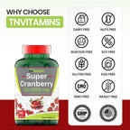 tnvitamins Cranberry Pills Urinary Tract Support - 90 Capsules - image 6