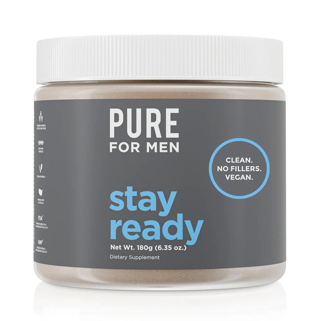 Pure for Men Stay Ready Fiber Supplement Powder - 180g