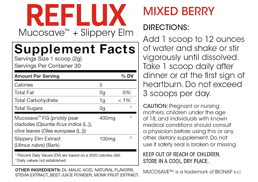 Silver Fern Reflux Digestive Supplement - Peach Mango Flavor - Each - image 3