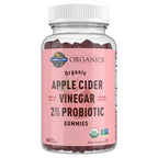 Garden of Life Organics Apple Cider Vinegar Probiotic Gummies - 60 Gummies