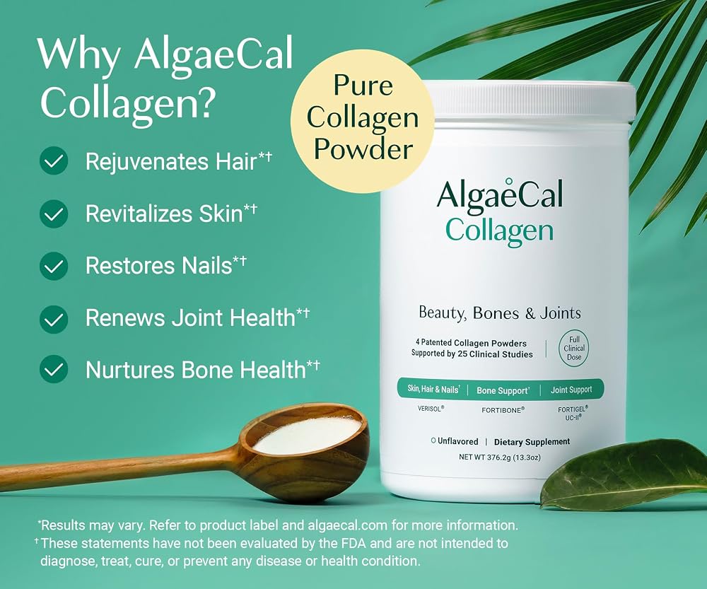 ALGAECAL Hydrolyzed Collagen Complete - Anti-Aging Collagen Powder