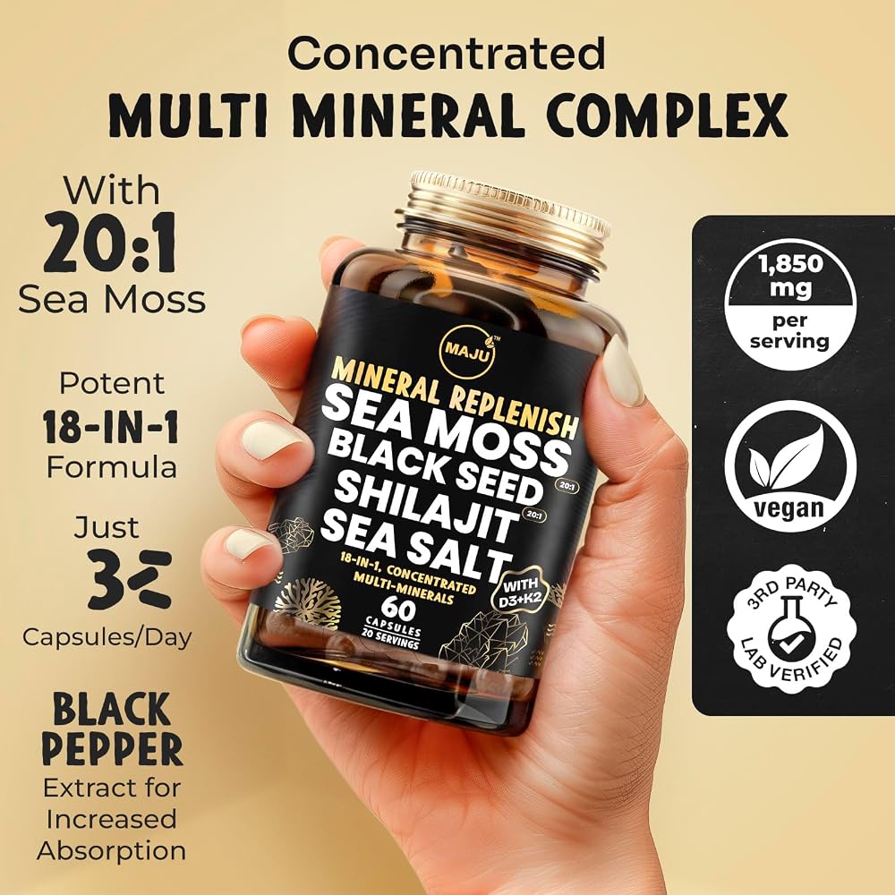 Maju Superfoods sea Moss Capsules