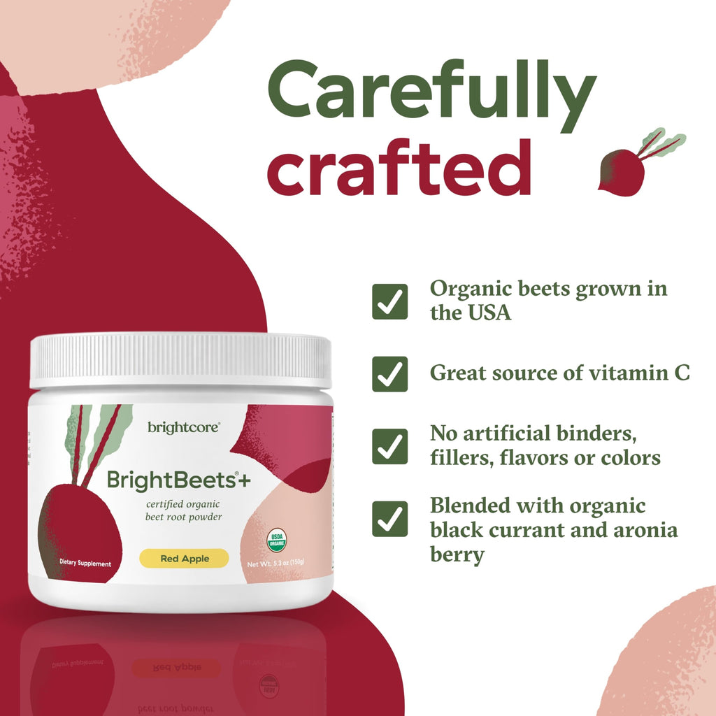 Brightcore BrightBeets+ Organic Beet Root Powder - 150g - image 5