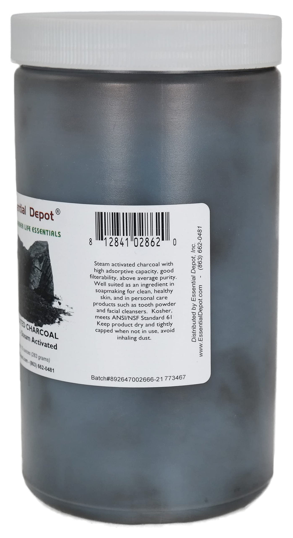 Essential Depot Activated Charcoal Powder - 10 oz - image 3