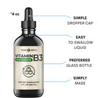 Think Above Liquid Vitamin B3 (as Niacinamide) Supplement - Non Flush