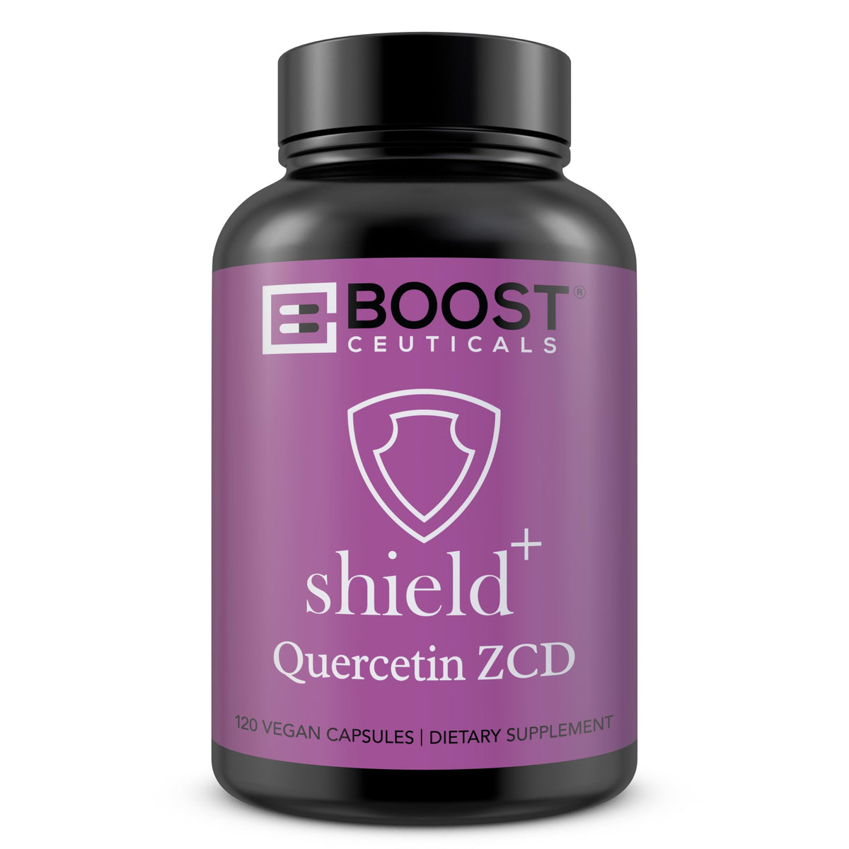 BoostCeuticals Quercetin with Zinc 500mg - 120 Vegan Capsules