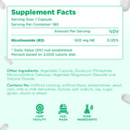 Clear Formulas Vitamin B3 Nicotinamide 500mg - High Absorption Form