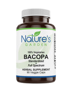 Nature's Garden Essentials Bacopa - 90 Vegetarian Capsules