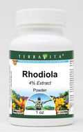 Terravita Rhodiola 4% Extract Powder - 3 oz (Pack of 3)