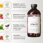 Rowe Casa Organics Vitality Energy Support Liquid - 16 Fl Oz - image 3