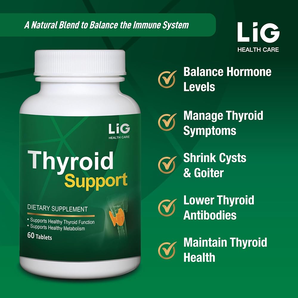 LIG Health Care Thyroid Support Natural Herbal Supplement - 60 Tablets - image 3