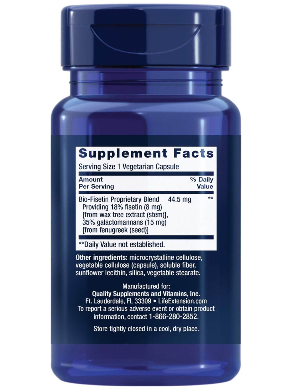 Life Extension Bio-Fisetin Cellular & Cognitive Health - 30 Capsules - image 2