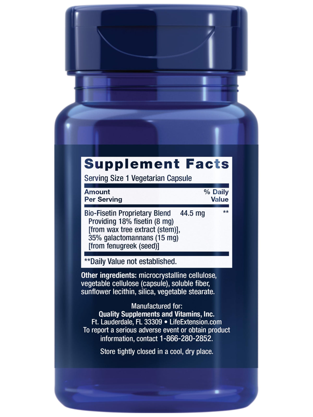 Life Extension Bio-Fisetin Cellular & Cognitive Health - 30 Capsules - image 2