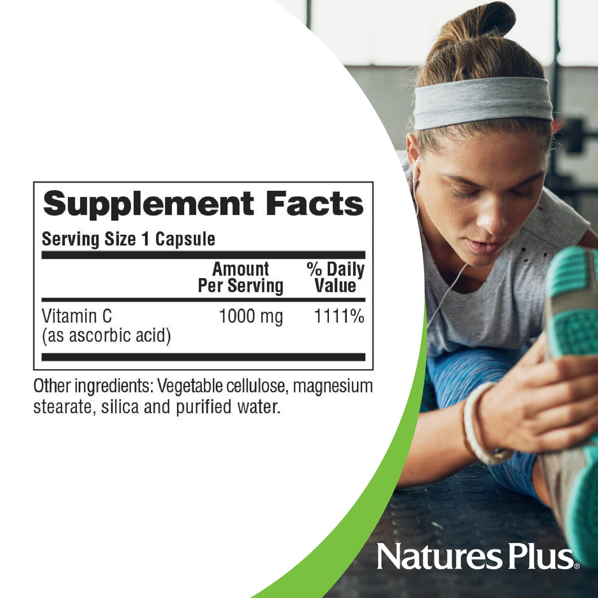NaturesPlus Vitamin C 1000 mg - 90 Capsules - image 5