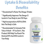 JAYLAB PRO Omega Icon Antarctic Krill Oil 1000mg - 60 Softgels - image 6