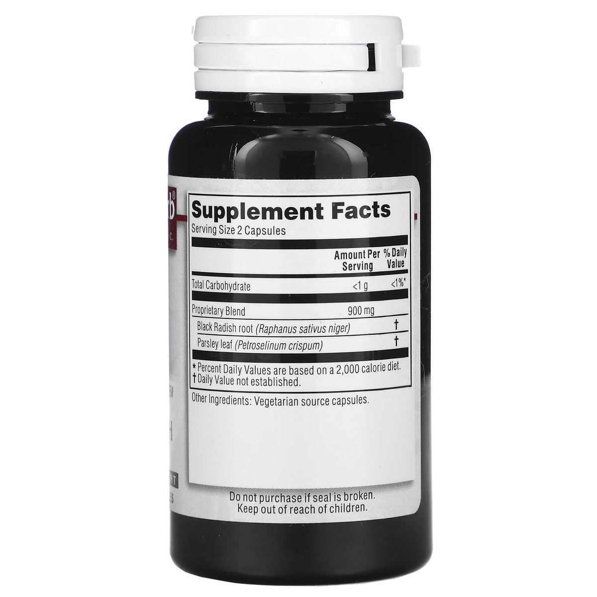 Kroeger Herb Black Radish and Parsley - 100 Capsules - image 2