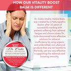 Dr. Cole's Organic Herbal Vitality Boost Balm - 2 oz - image 5